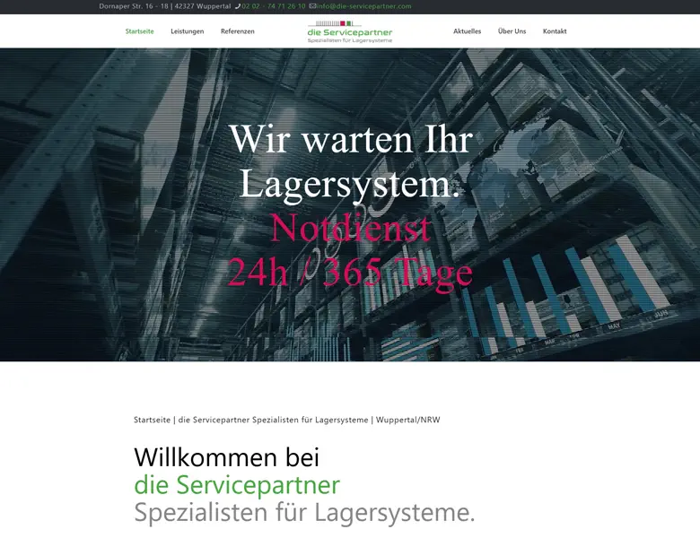 Webdesign Referenz | BAUeR Web- & Mediendesign aus Ennepetal / NRW
